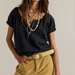 Free People/We the Free Issa Puff Sleeve Top